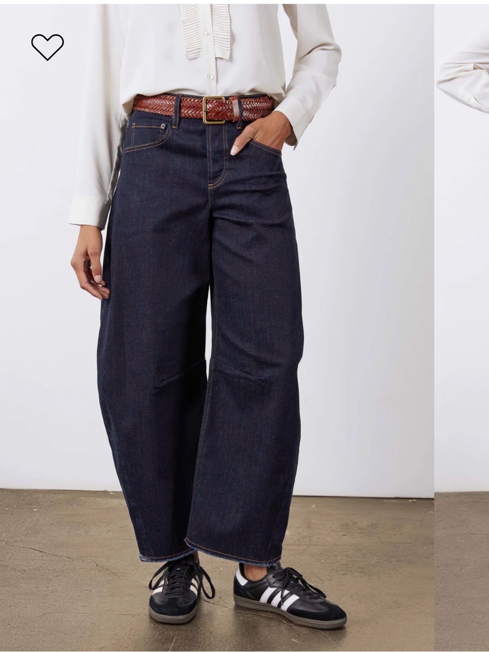 Ruti Petite Fearless Wide Leg Jeans 2.0